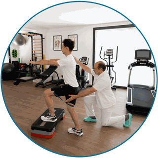 Riabilitazione in palestra