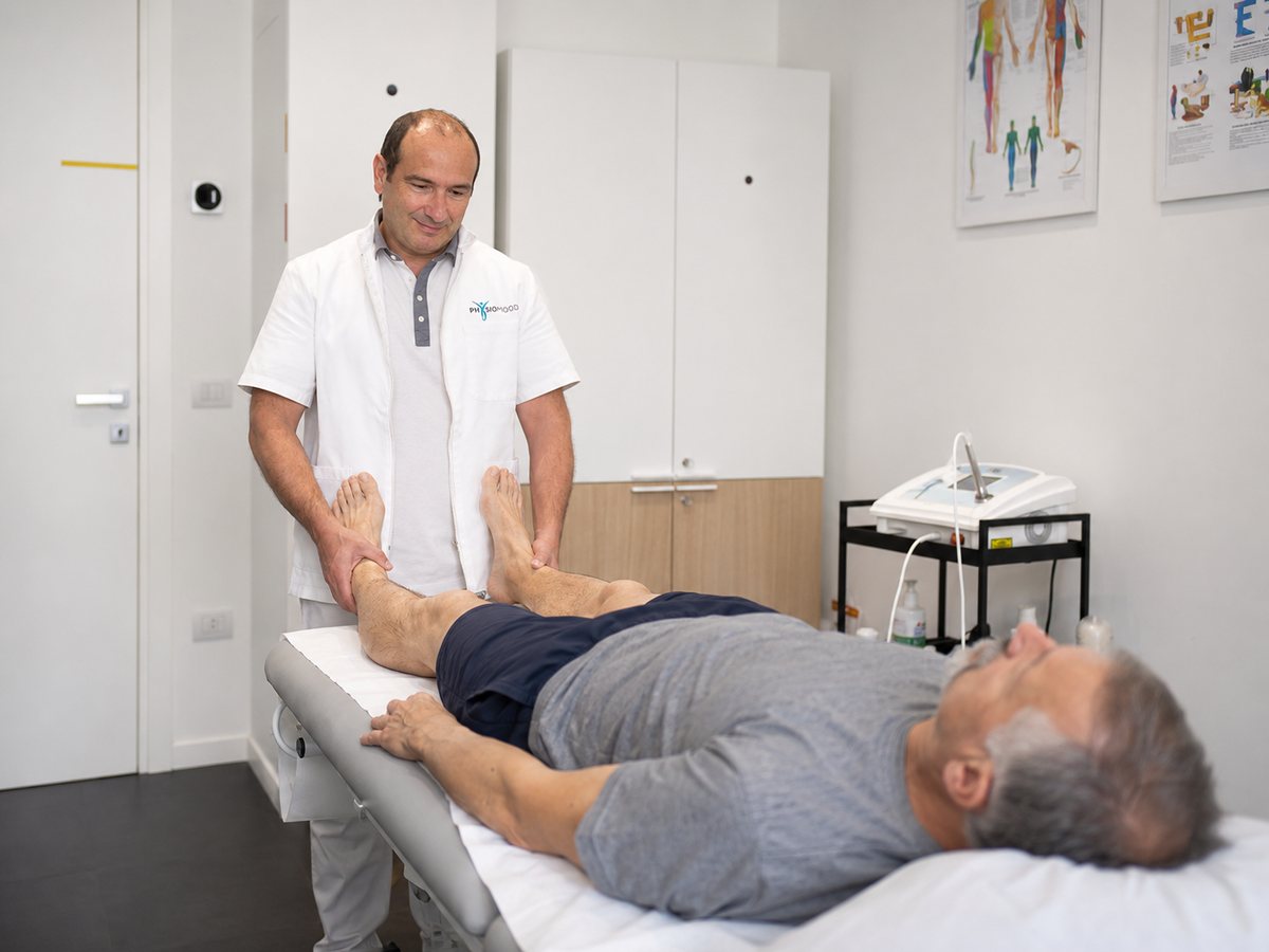 Trattamento fisioterapico dell'arto inferiore in ambulatorio
