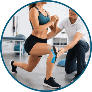 Lavoro di riabilitazione sportiva
